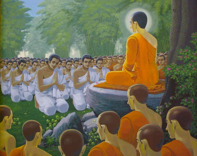 Buddha teaching