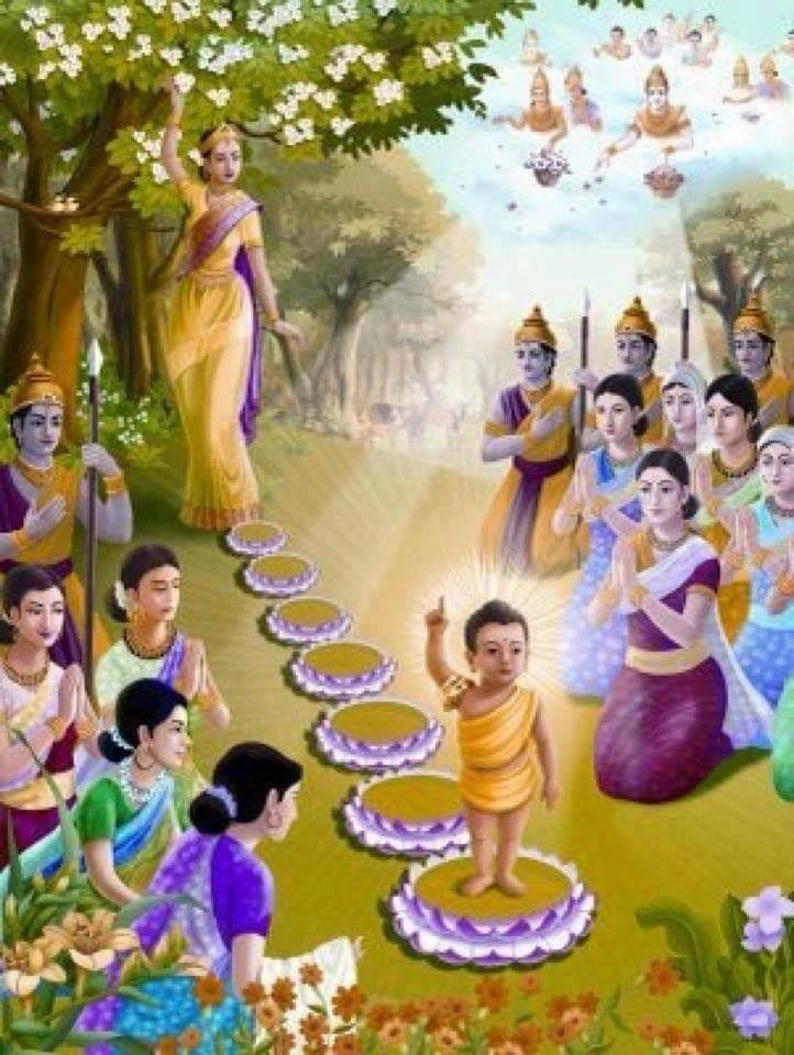 Image result for birth of buddha