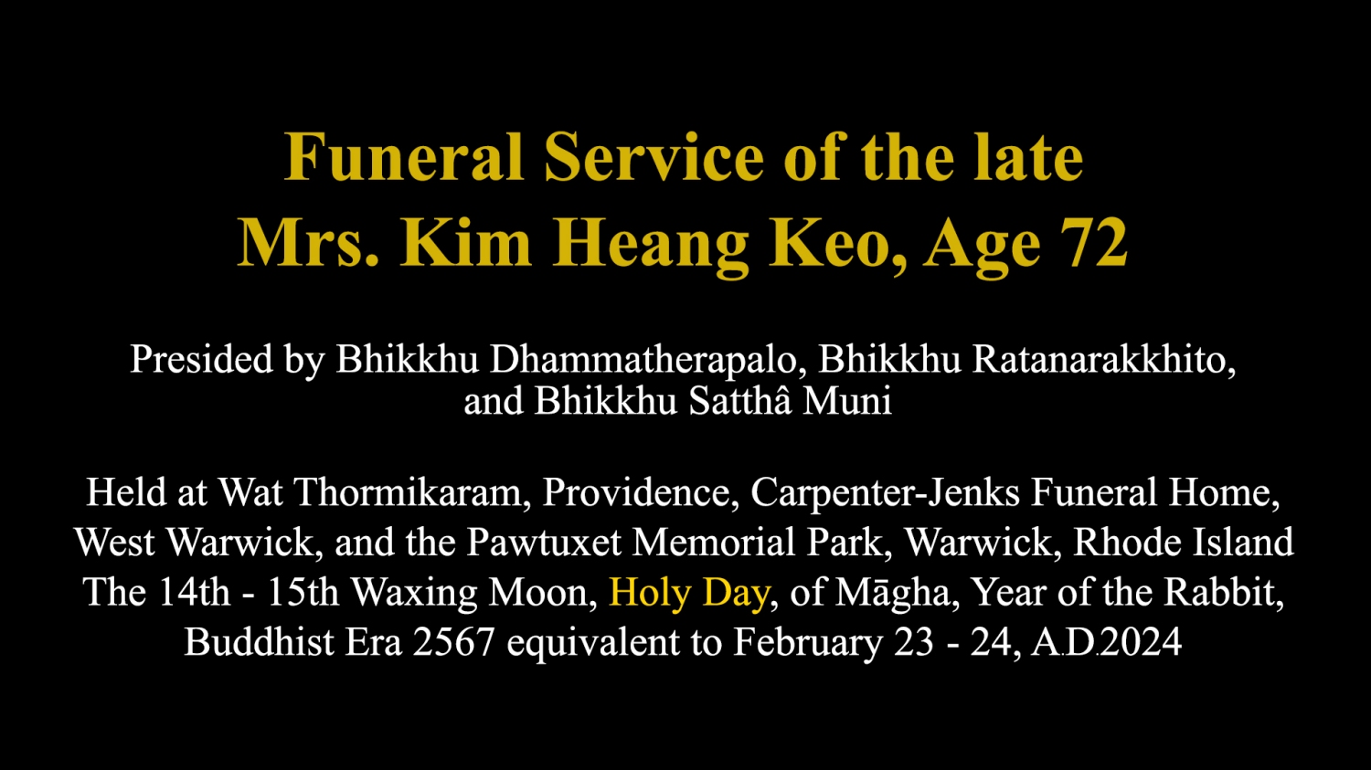 FuneralLARGEen FuneralLARGEen