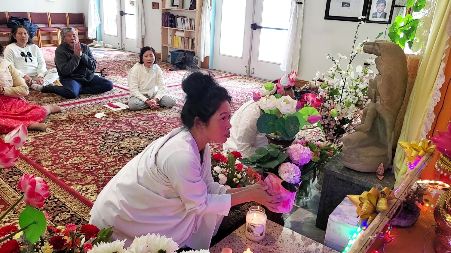 Jendhamuni at Magha Puja Kiryvongsa - Feb 12, 2025c Jendhamuni at Magha Puja Kiryvongsa - Feb 12, 2025c